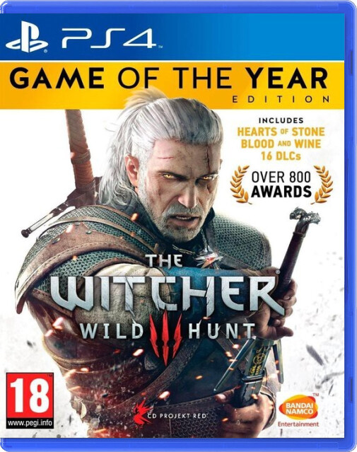 The Witcher 3: Wild Hunt - Game of the Year Edition (German) - Playstation 4 Games