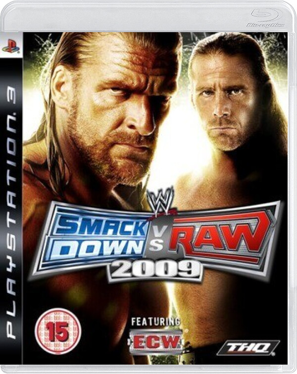 WWE Smackdown vs Raw 2009 (German) - Playstation 3 Games