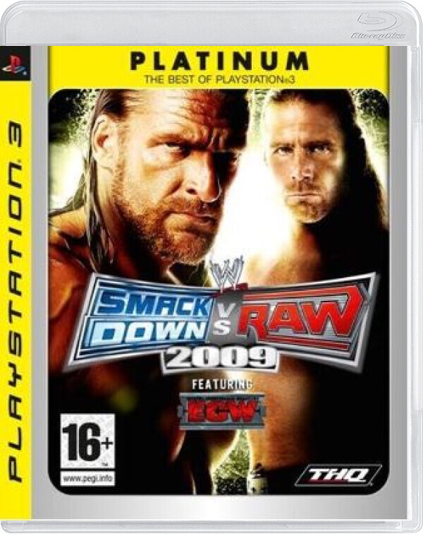 WWE Smackdown vs Raw 2009 (Platinum) (German) - Playstation 3 Games