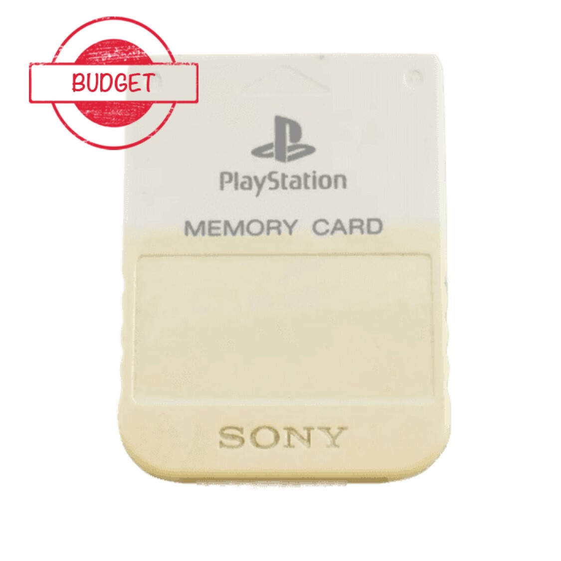 Originele Sony PlayStation 1 Memory Card - White - Budget - Playstation 1 Hardware