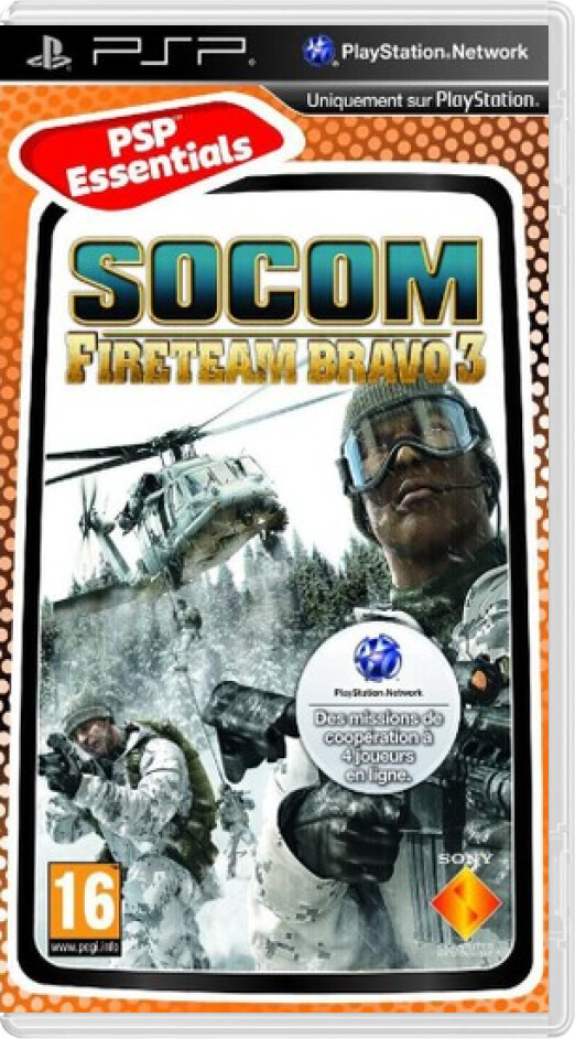 SOCOM: U.S. Navy SEALs Fireteam Bravo 3 (Essentials) - Playstation Portable Games