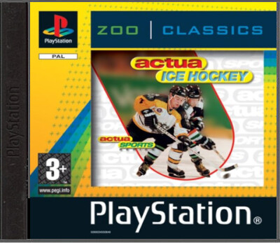 Actua Ice Hockey - Zoo Classics - Playstation 1 Games