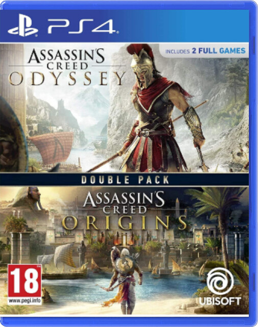 Assassin's Creed Odyssey + Origins - Playstation 4 Games