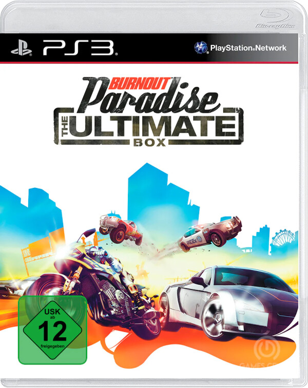 Burnout Paradise: The Ultimate Box (German) - Playstation 3 Games