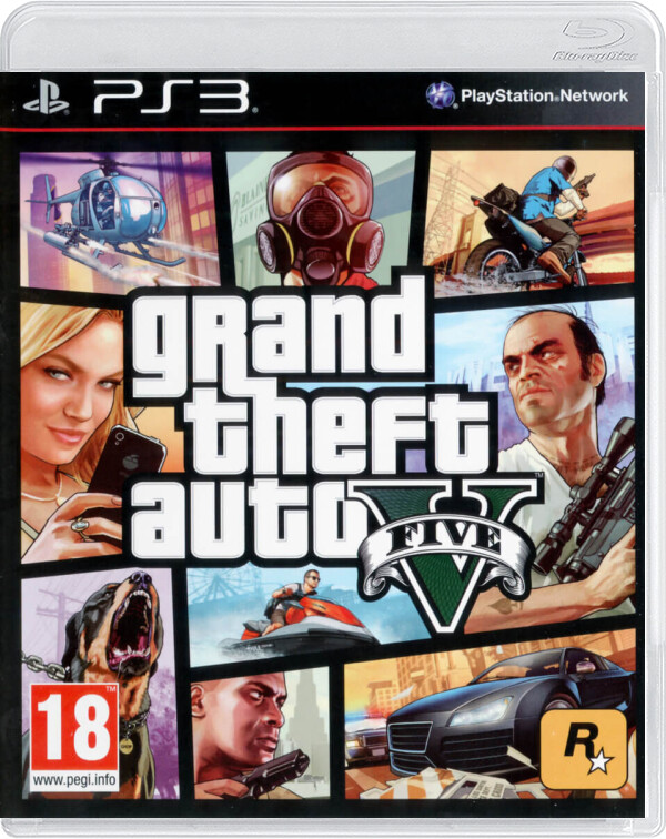 Grand Theft Auto V (French) - Playstation 3 Games