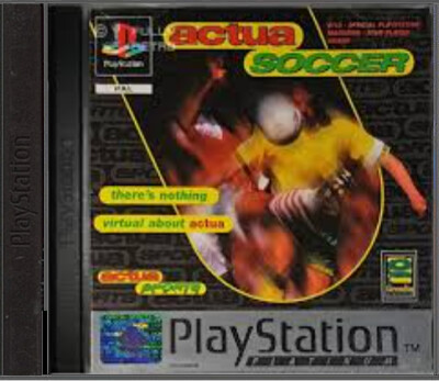Actua Soccer (Platinum) - Playstation 1 Games