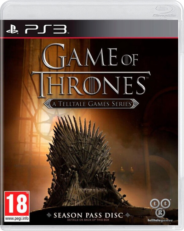 Game Of Thrones - A TellTale Game Series - Playstation 3 Games
