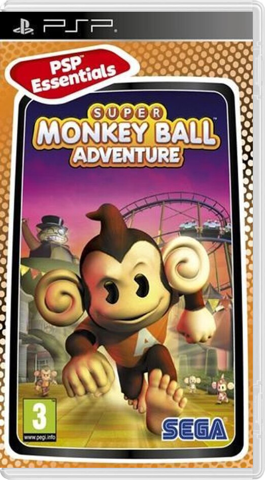 Super Monkey Ball Adventure (PSP Essentials) - Playstation Portable Games
