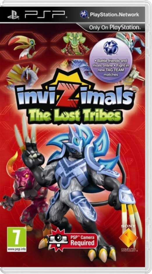 Invizimals: The Lost Tribes (Portugese) - Playstation Portable Games