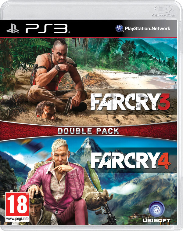 Far Cry 3 + Far Cry 4 (Double Pack) - Playstation 3 Games
