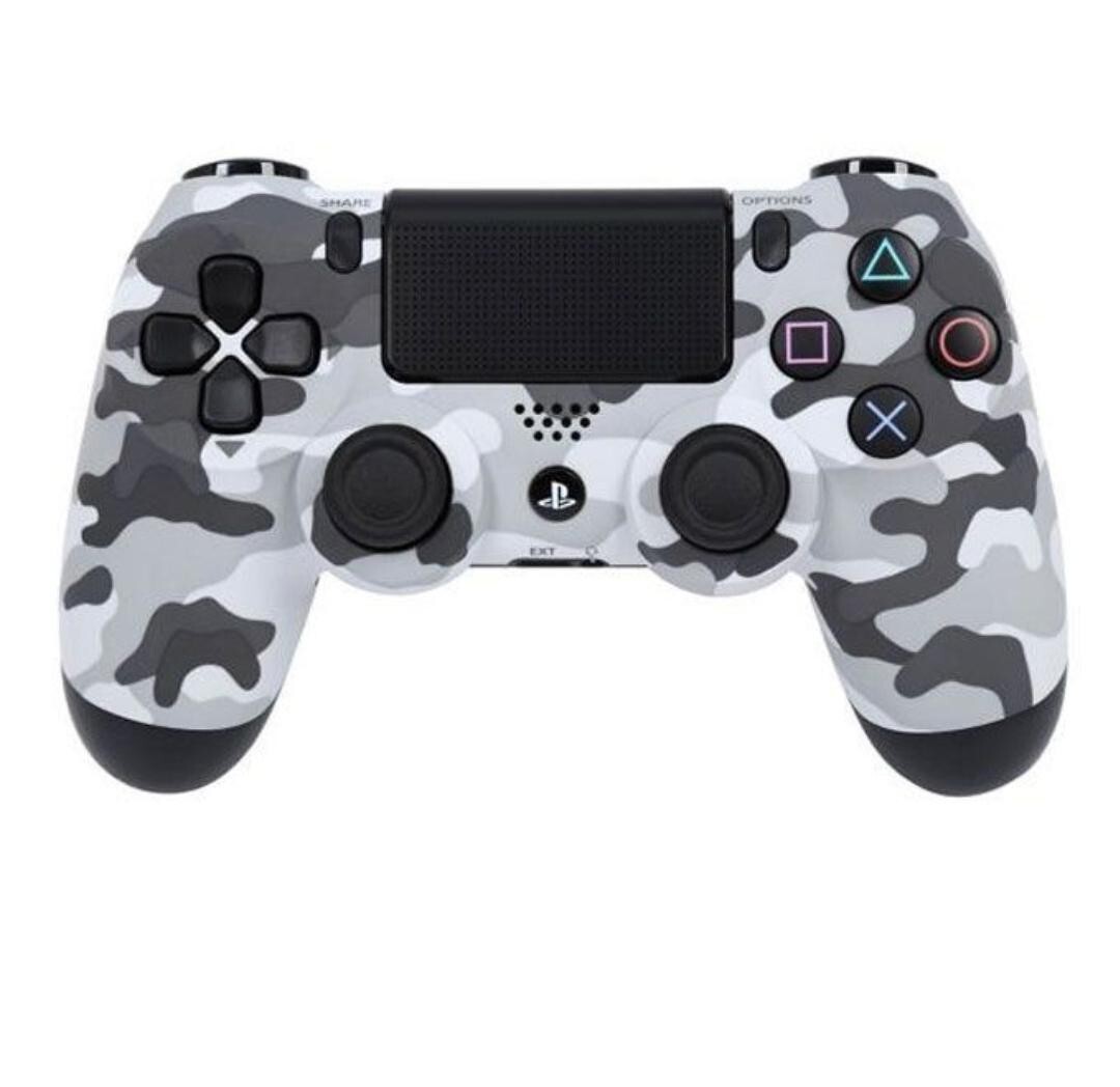Sony PlayStation DualShock V1 Controller - Camo White - Playstation 4 Hardware
