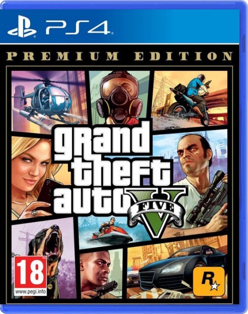 Grand Theft Auto V - Premium Edition (German) - Playstation 4 Games
