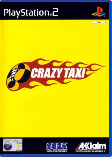 Crazy Taxi (German) - Playstation 2 Games