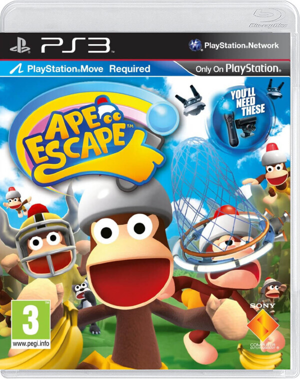 Ape Escape (Spanish) - Playstation 3 Games