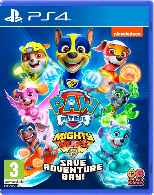 Paw Patrol: Mighty Pups Save Adventure Bay - Playstation 4 Games