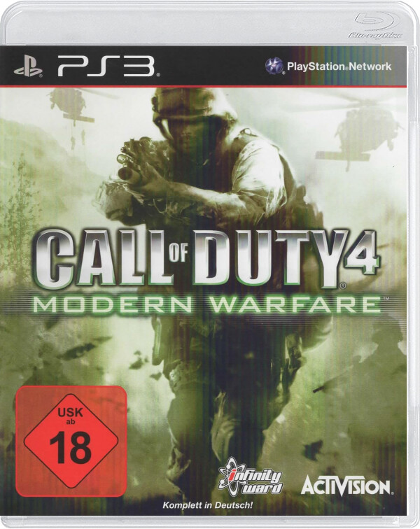 Call of Duty 4: Modern Warfare (German) - Playstation 3 Games