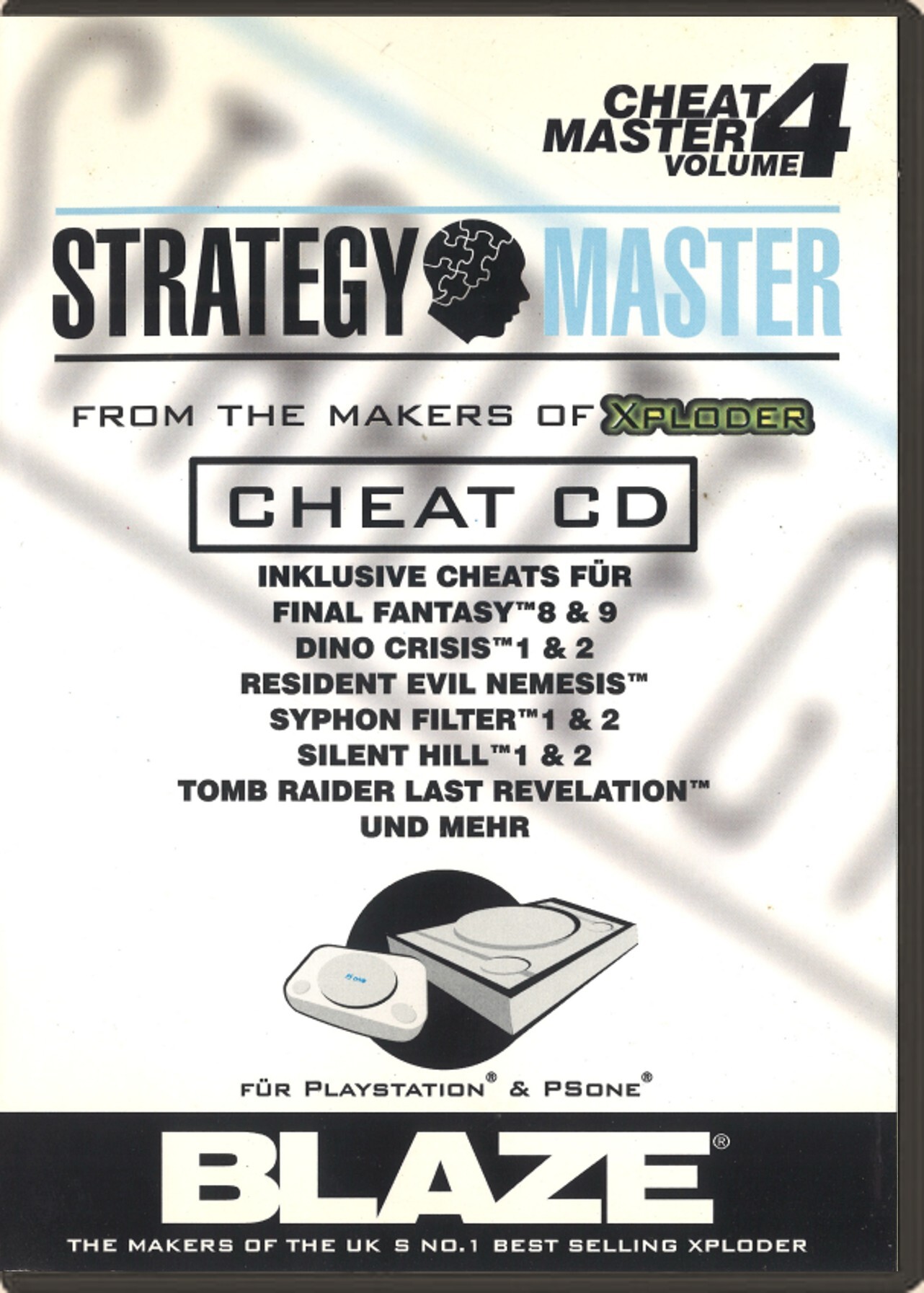 Cheat Strategy Master Volume 4 - Playstation 1 Games