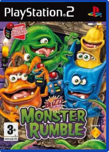 Buzz! Junior: Monster (French) - Playstation 2 Games