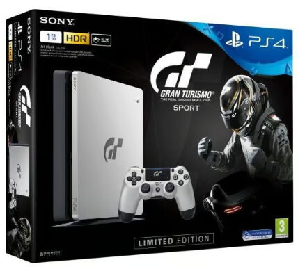 Sony PlayStation 4 Slim Console - 1TB - Gran Tursimo Sport Edition [Complete] - Playstation 4 Hardware