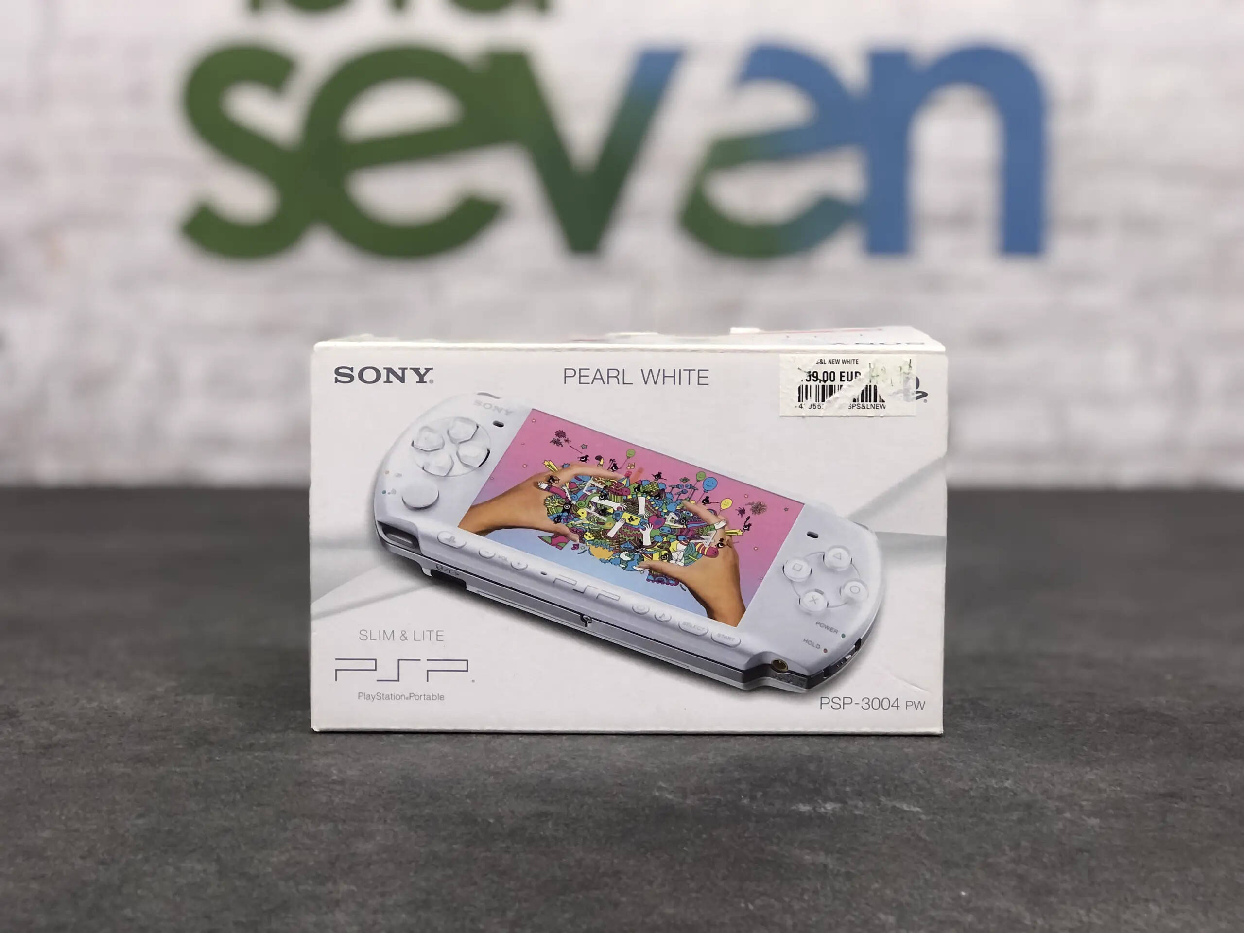 Playstation Portable Slim & Lite PSP 3000 - Pearl White [Complete] - Playstation Portable Hardware
