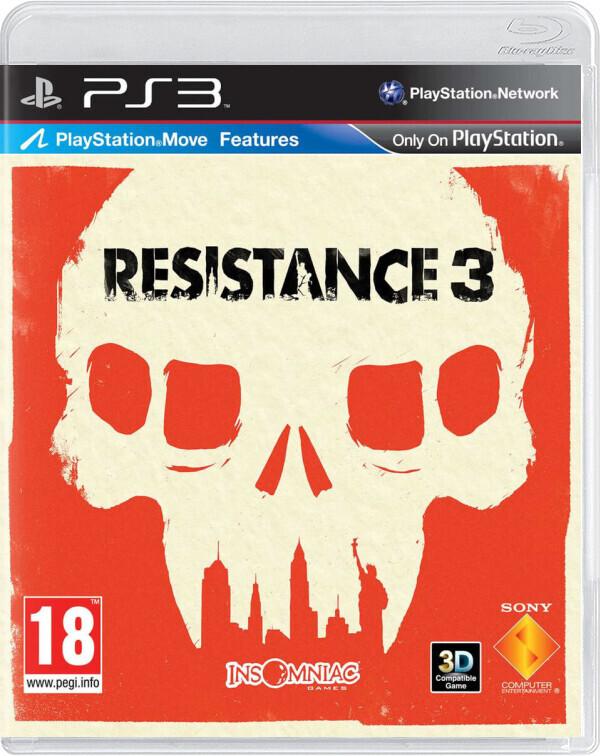 Resistance 3 (Steelcase) - Playstation 3 Games