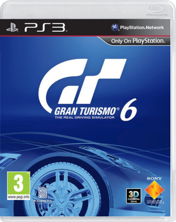 Gran Turismo 6 (Steelcase) - Playstation 3 Games
