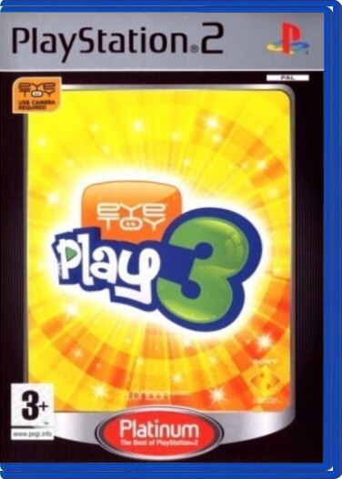 EyeToy: Play 3 (Platinum) (German) - Playstation 2 Games