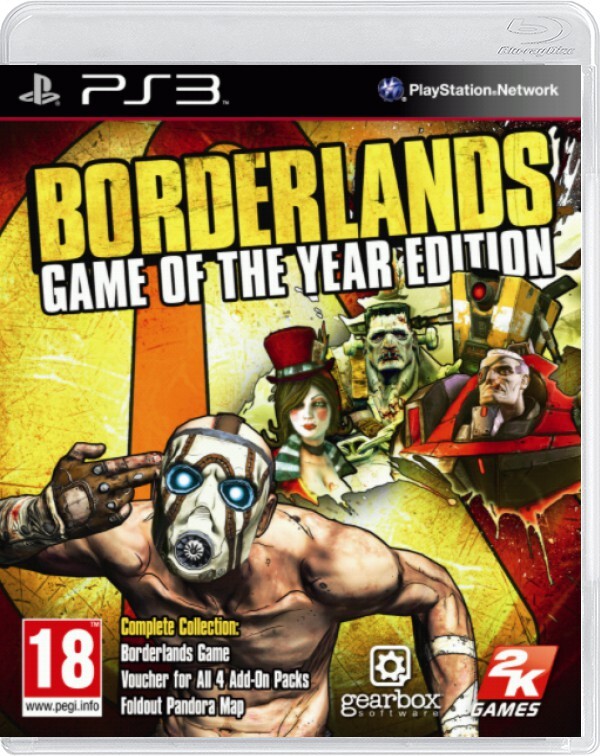 Borderlands - Game of the Year Edition (French) - Playstation 3 Games