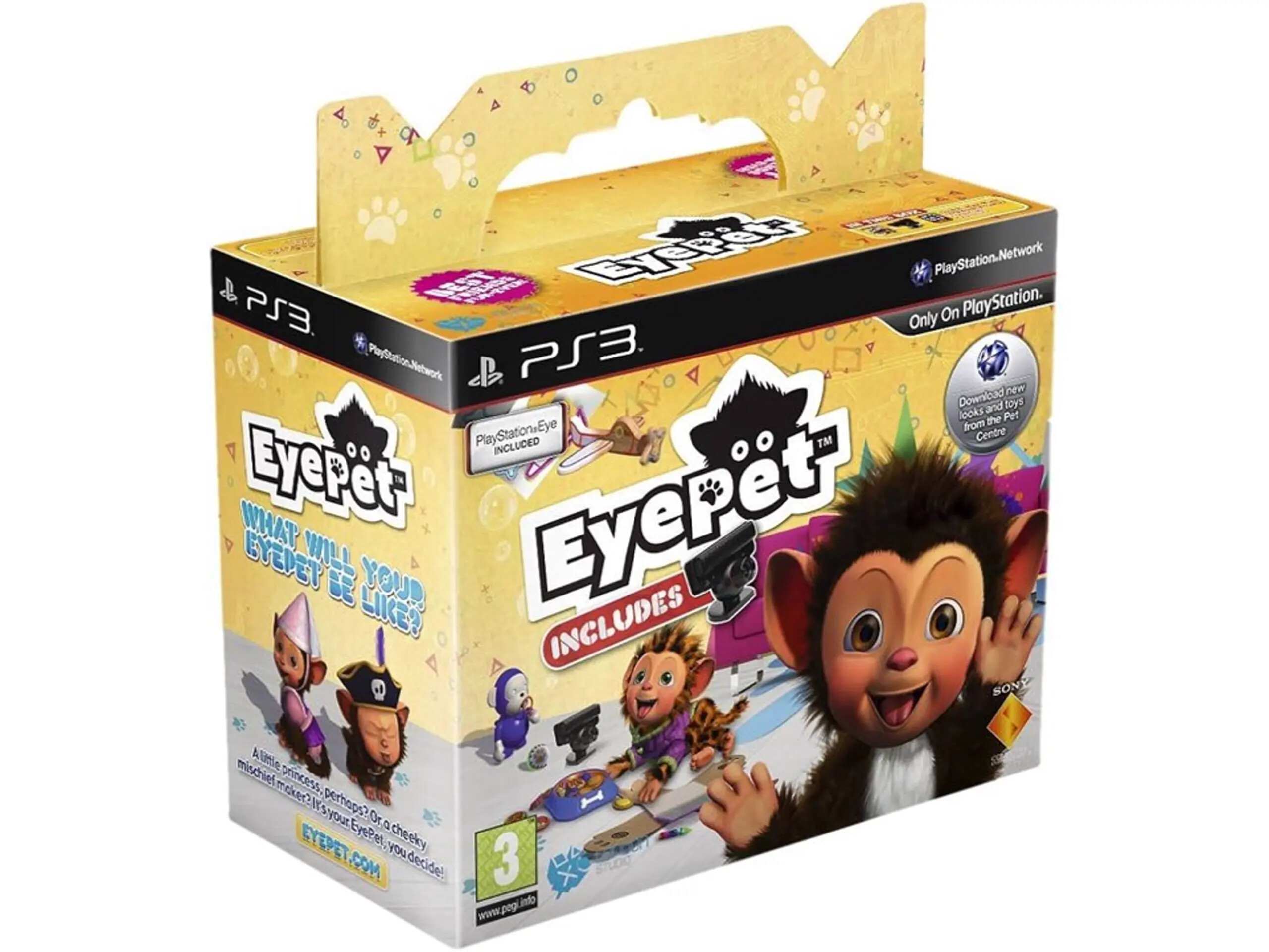 EyePet Box - Incl. Camera [Complete] - Playstation 3 Hardware