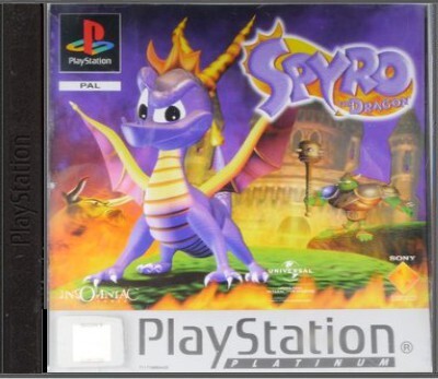 Spyro the Dragon (Platinum) (German) - Playstation 1 Games