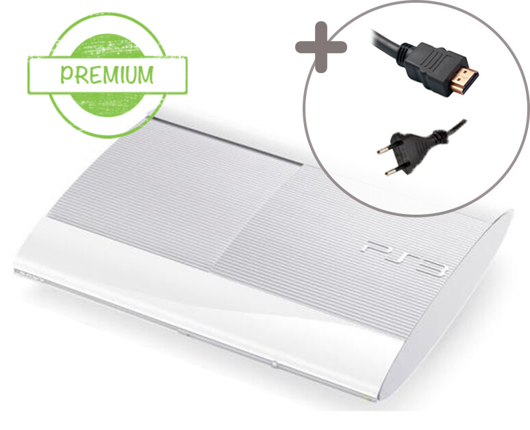 Sony Playstation 3 Super Slim Wit Console - 500GB - Premium Kaufen | Playstation 3 Hardware