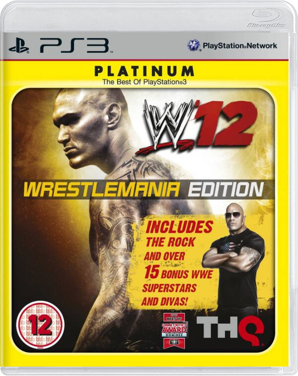 WWE '12 (Platinum) - Playstation 3 Games
