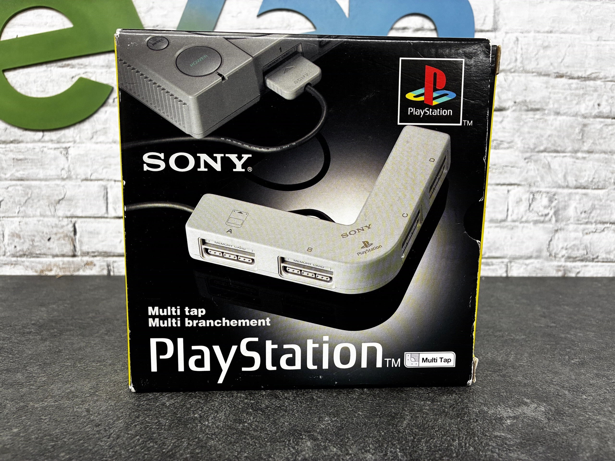 Multitap Four Player Adapter voor Playstation 1 [Complete] - Playstation 1 Hardware
