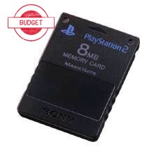 Originele Playstation 2 Memory Card - Black (8MB) - Budget Kaufen | Playstation 2 Hardware