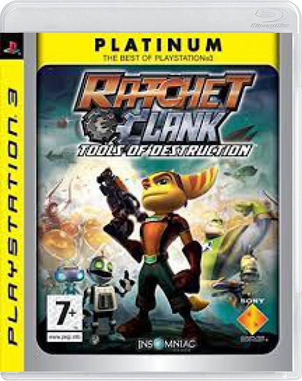 Ratchet & Clank: Tools of Destruction (Platinum) (German) - Playstation 3 Games
