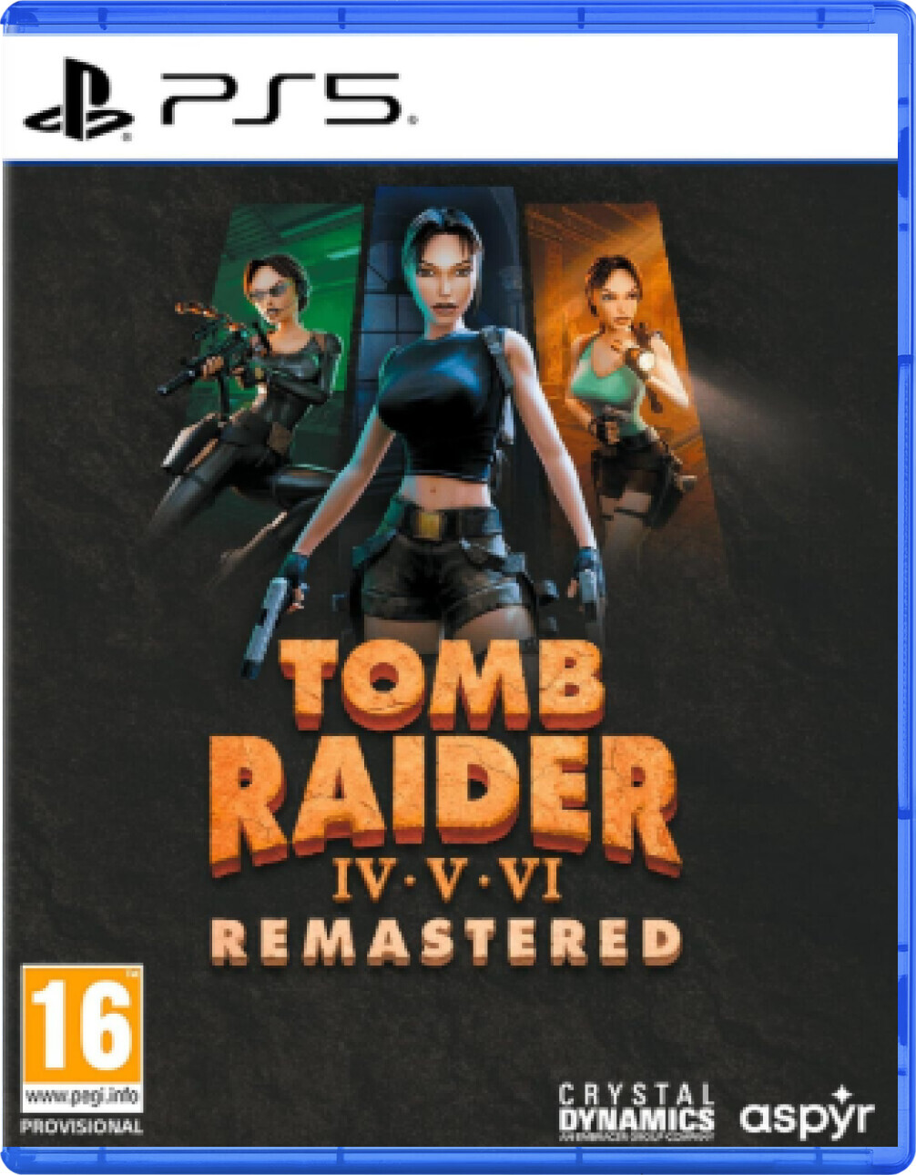 Tomb Raider IV - V - VI Remasterd (Spanish) - Playstation 5 Games