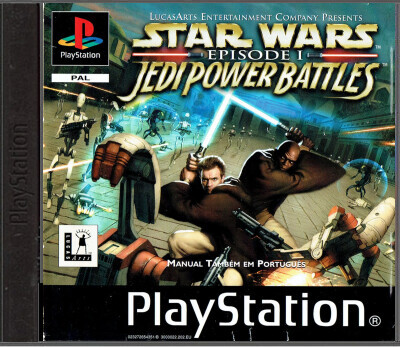 Star Wars: Episode I - Jedi Power Battles (German) - Playstation 1 Games