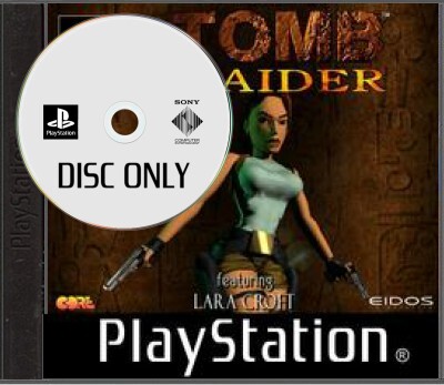 Tomb Raider (German) - Disc Only - Playstation 1 Games