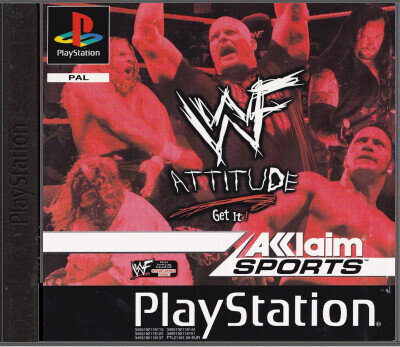 WWF Attitude (German) - Playstation 1 Games