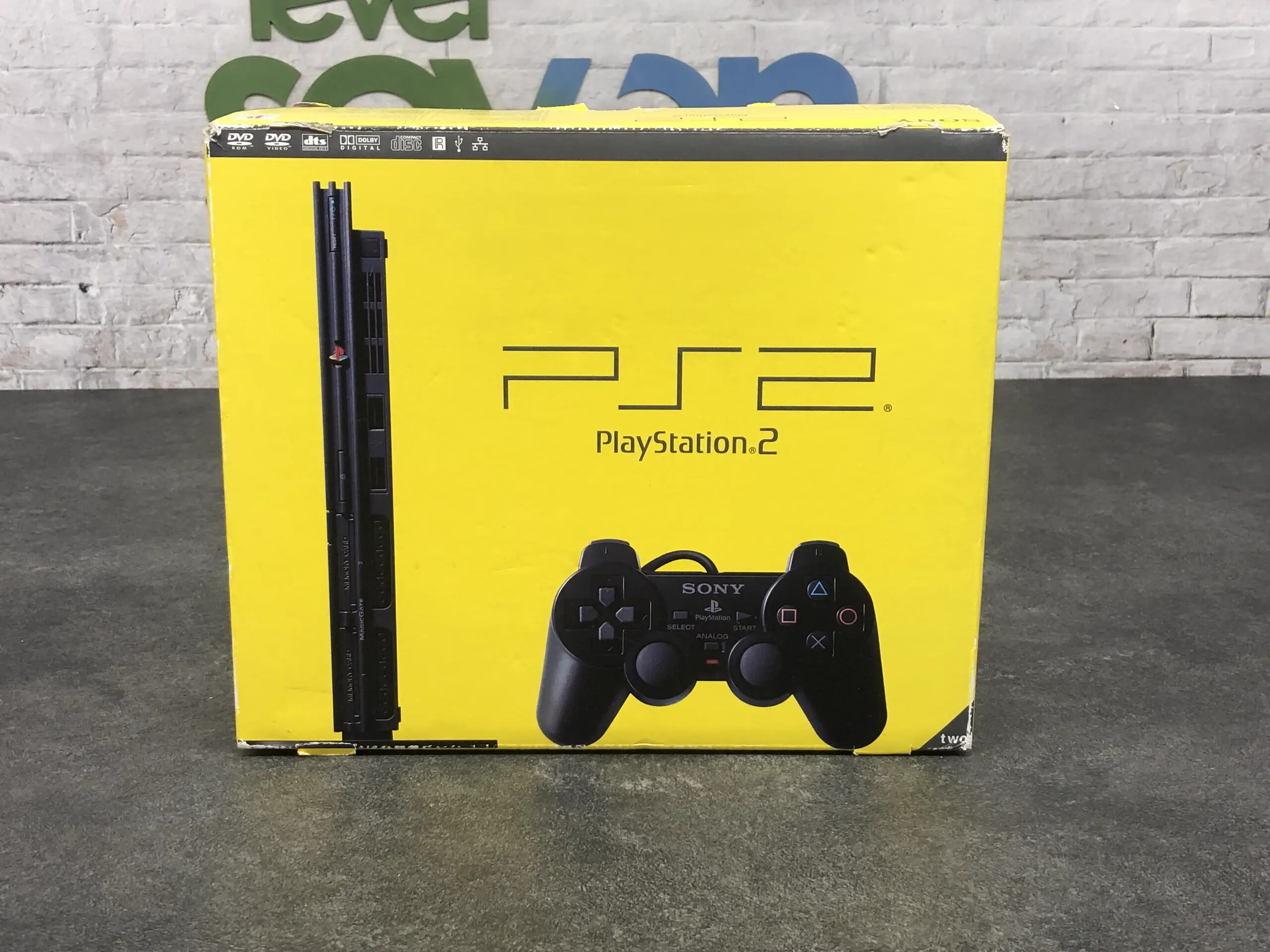 Sony PlayStation 2 Slim Starter Pack - Basic Black Edition [Complete] - Playstation 2 Hardware