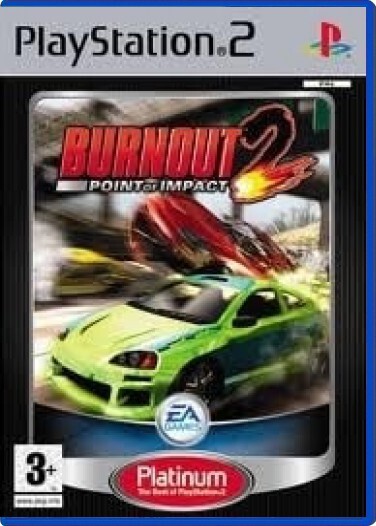 Burnout 2: Point of Impact (Platinum) (German) - Playstation 2 Games