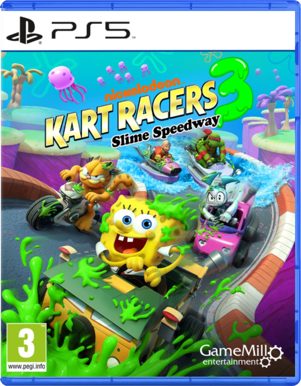 Nickelodeon: Kart Racers 3 Slime Speedway - Playstation 5 Games