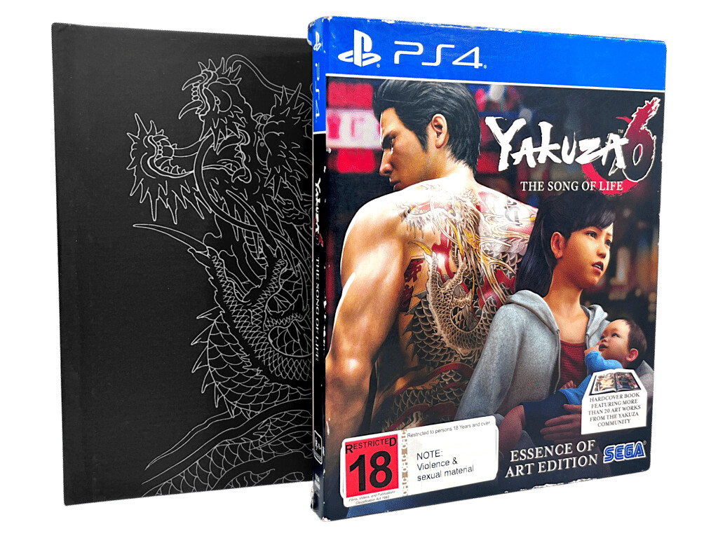 Yakuza 6: The Song of Life - Essence of Art Edition - Playstation 4 Games