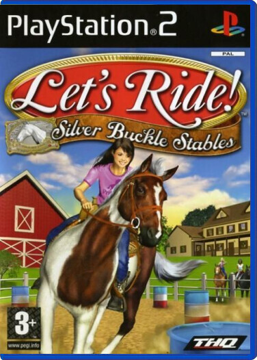 Lets Ride Silver Buckle Stables (German) - Playstation 2 Games