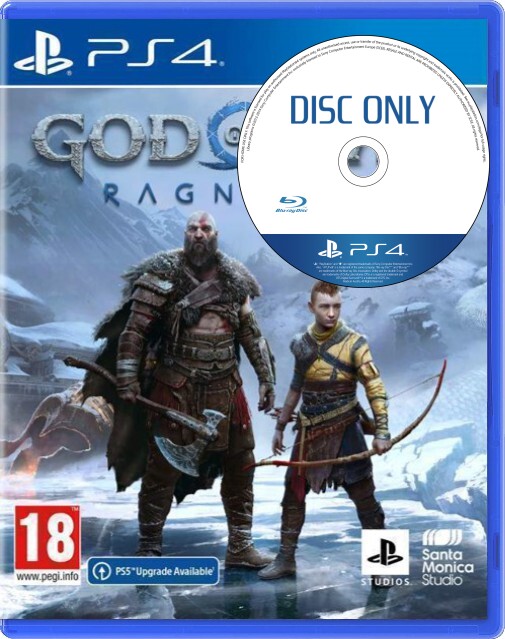 God of War: Ragnarok - Disc Only - Playstation 4 Games