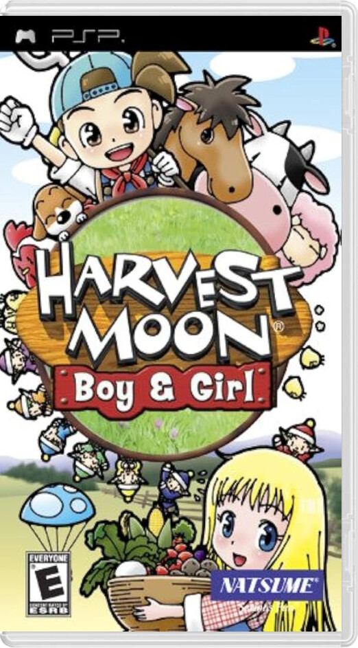 Harvest Moon Boy & Girl - Playstation Portable Games