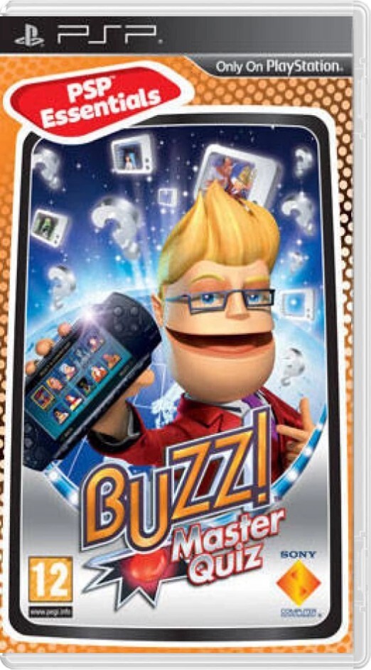 Buzz!: Master Quiz (Essentials) (German) - Playstation Portable Games