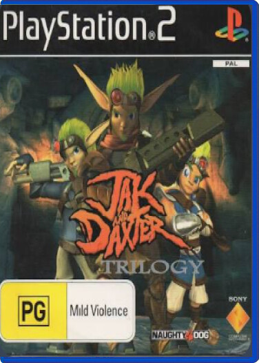 Jak and Daxter - Trilogy (Cardboard Sleeve) - Playstation 2 Games
