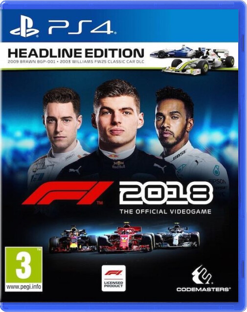 F1 2018 - Headline Edition - Playstation 4 Games