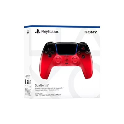 Sony PlayStation 5 DualSense Controller - Techno Red [Complete] - Playstation 5 Hardware